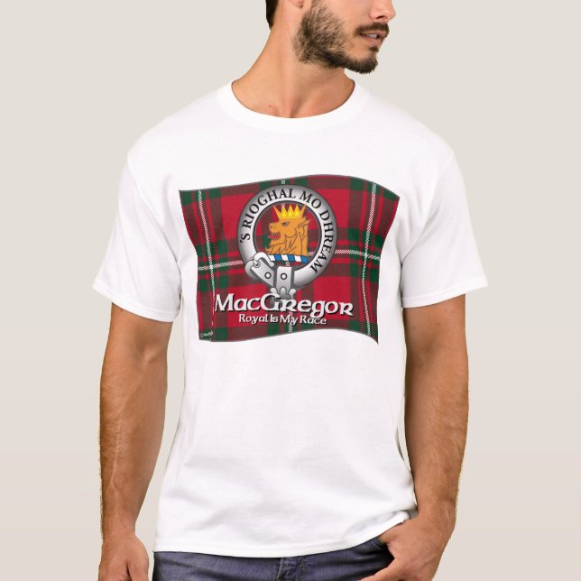 T-shirt Clã de MacGregor (Frente)