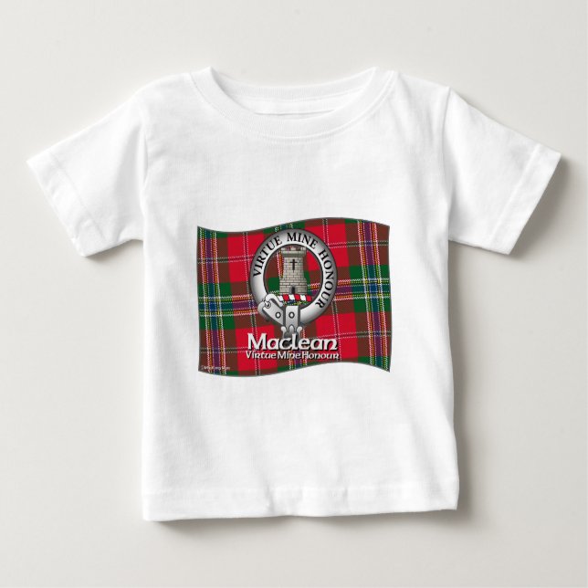 T-shirt Clã de Maclean (Frente)