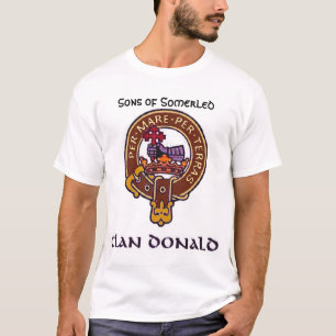 T-shirt Clã Donald MacDonald de Glencoe