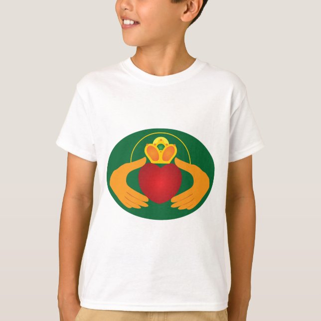 T-shirt Claddagh (Frente)