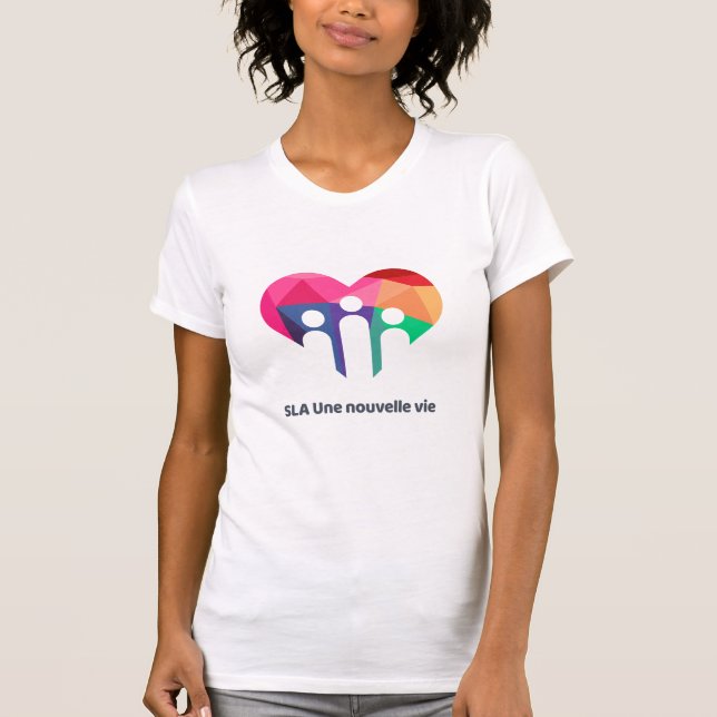 T-shirt clair pour femme  (Frente)