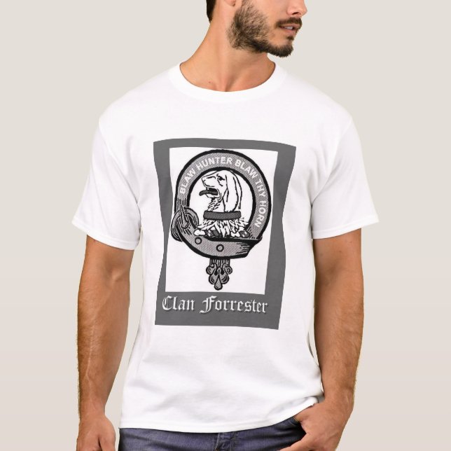 T-shirt Clan Forrester Crest (Frente)