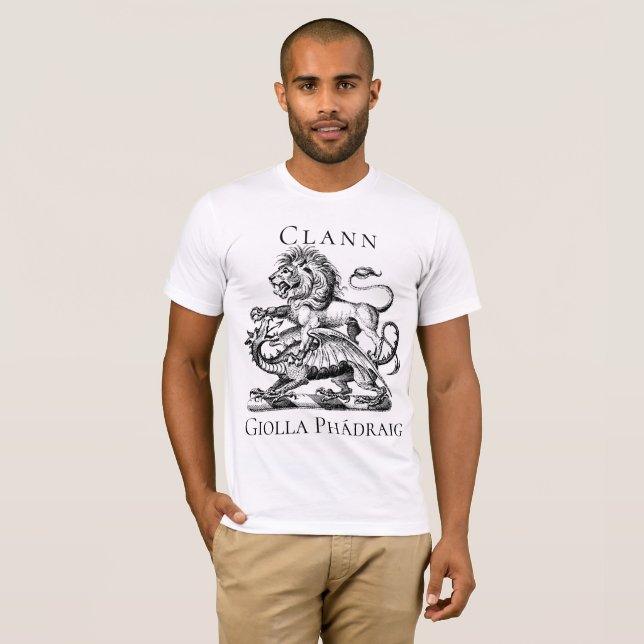 T-shirt Clann Giolla Phádraig (Frente Completa)