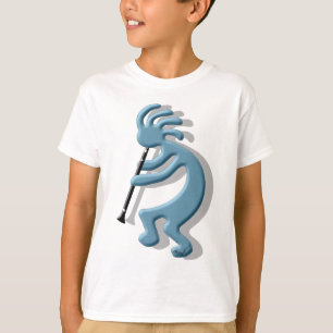 T-shirt Clarinete de Kokopelli