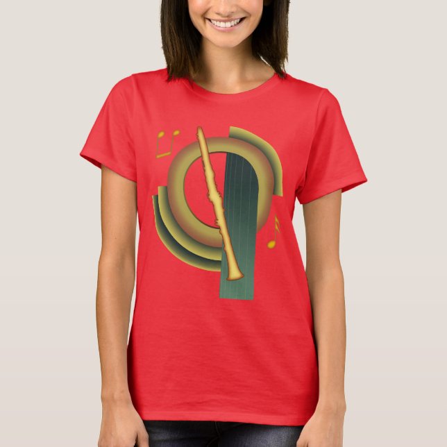 T-shirt Clarinete Deco (Frente)