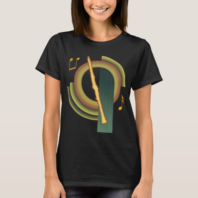 T-shirt Clarinete Deco (Frente)
