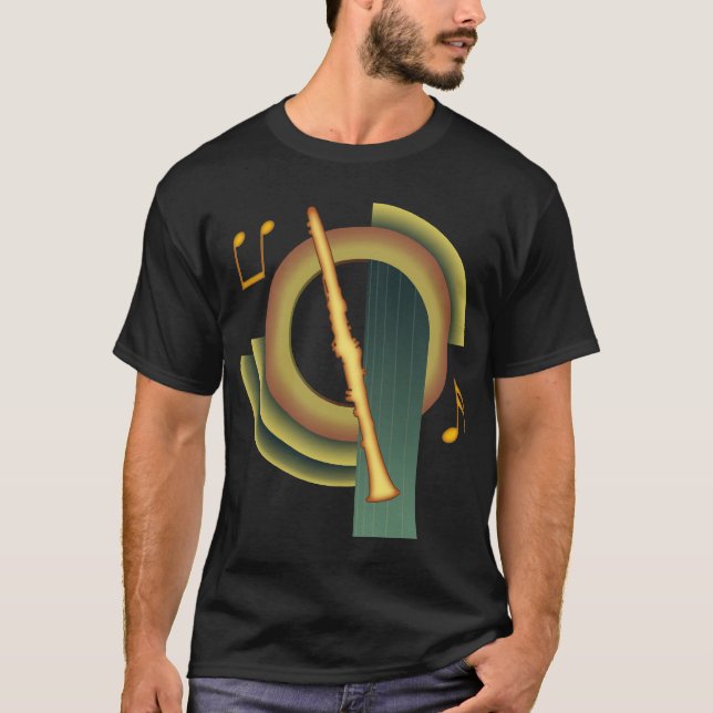 T-shirt Clarinete Deco (Frente)