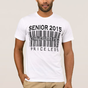 T-shirt Classe de 2015 - Graduação sem preço - Roupa