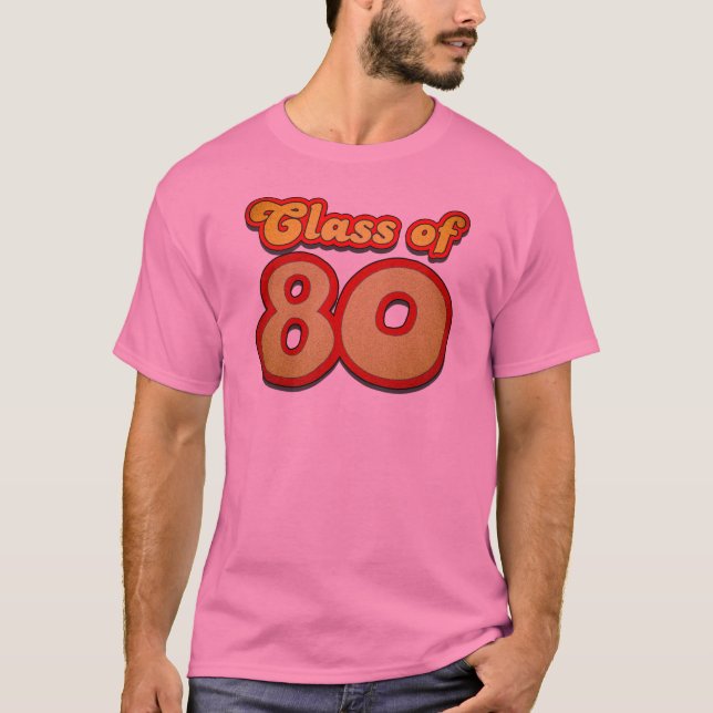 T-shirt Classe de 80 (Frente)