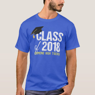 T-shirt Classe de Mais velho Personalizado de Graduação