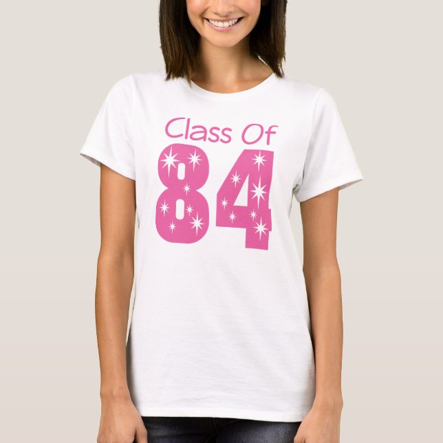 T-shirt Classe do presente 1984 (Frente)