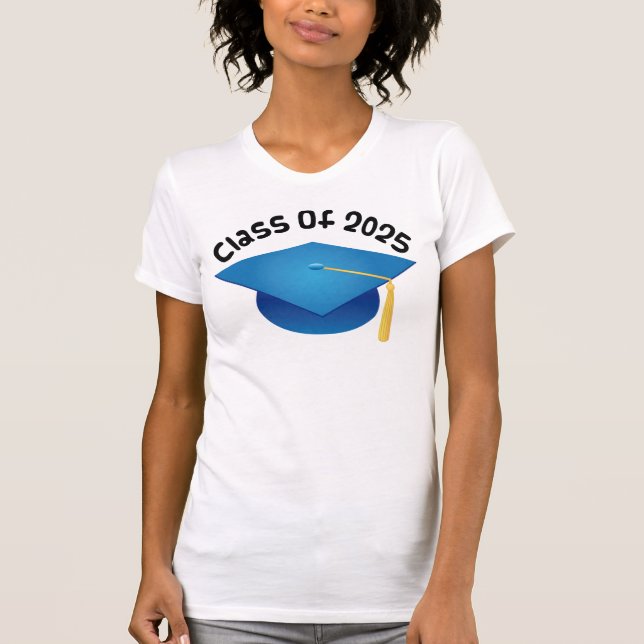 T-shirt Classe do presente 2025 graduado (Frente)