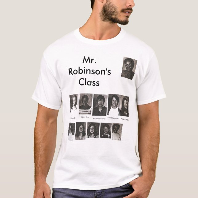 T-shirt Classe do Sr. W. Robinson (Frente)