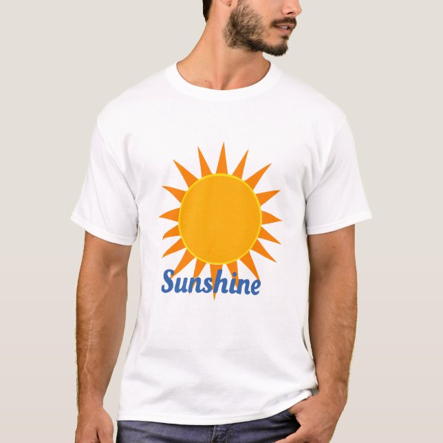 T-shirt Classic Sun design (Frente)