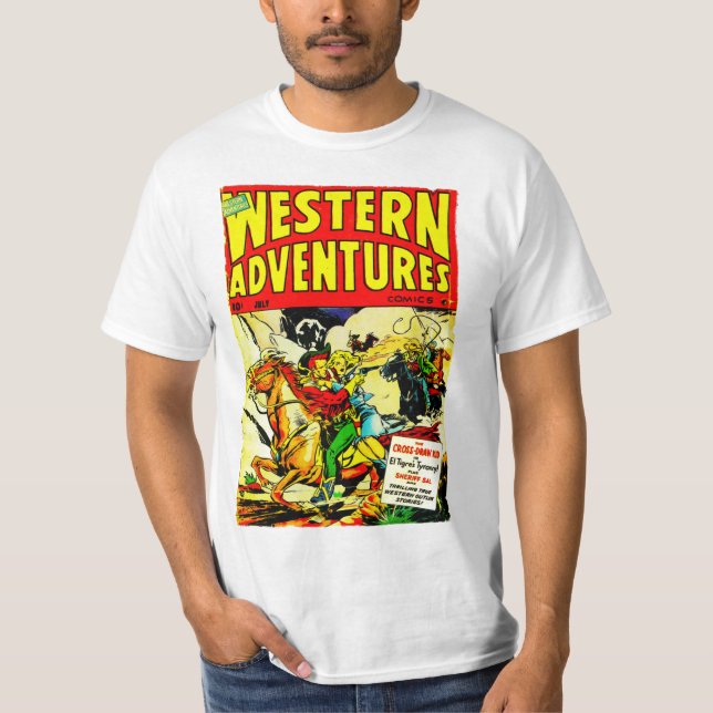 T-Shirt Classic Western Adventures (Frente)