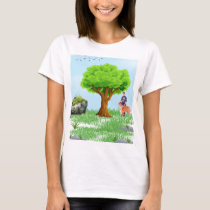 T-shirt clássica básica