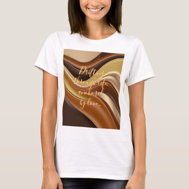 t-shirt clássica no na moda gráfico (Frente)