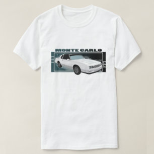 T-shirt Clássico 86 Monte - Carlo SS gráficos