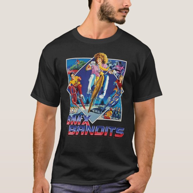 T-Shirt Clássico BMX BANDITS (Frente)