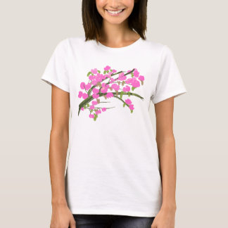 T-Shirt clássico com Design de flor