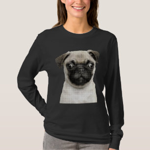 T-Shirt Clássico CRAZY PUG 772