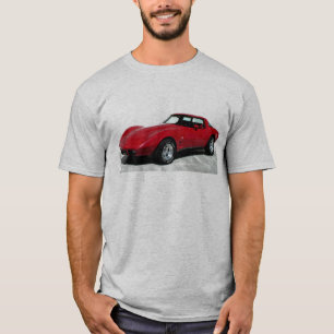 T-shirt Clássico da Corvette Vermelha 1979