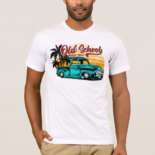 T-Shirt Clássico Da Escola Do Carro