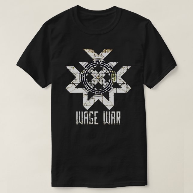 T-Shirt Clássico da Guerra Mundial (Frente do Design)