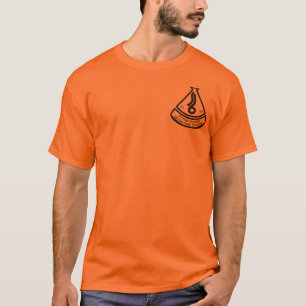 T-shirt clássico da laranja dos irmãos de Skinne