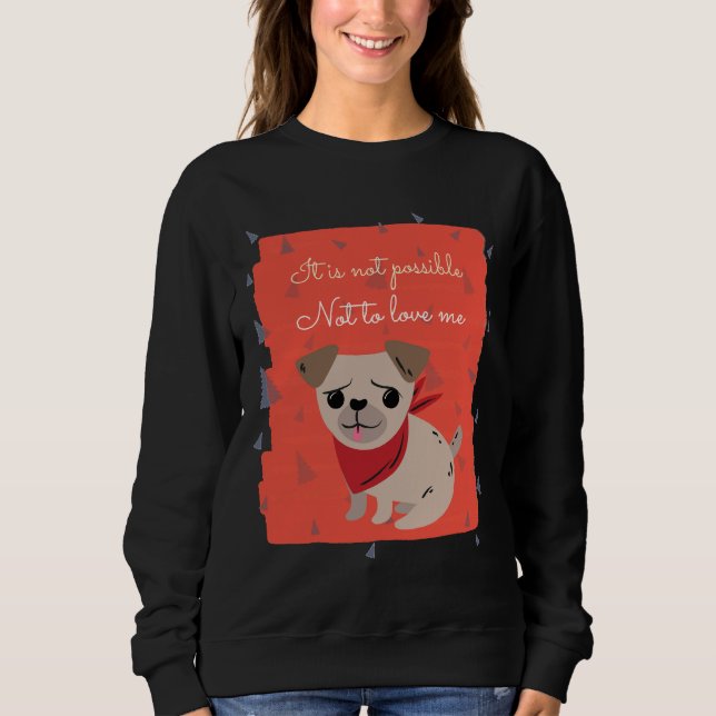 T-Shirt Clássico de Amor Engraçado 126 (Frente)