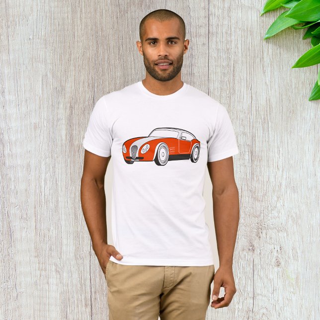 T-Shirt Clássico De Carro Esportivo (Criador carregado)