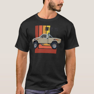 T-Shirt Clássico de Compras de Caminhão 1983 SR5 4