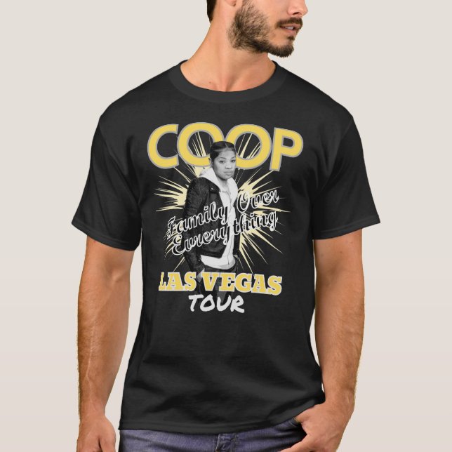 T-Shirt Clássico de Coop CW Americano (Frente)