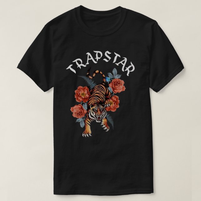 T-Shirt Clássico de Design de Tiger TRAPSTAR (Frente do Design)