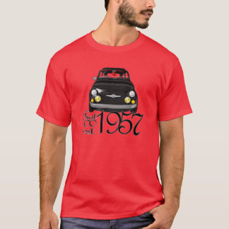 T-shirt clássico de Fiat 500