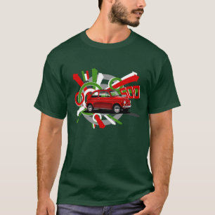 T-shirt clássico de Fiat 500