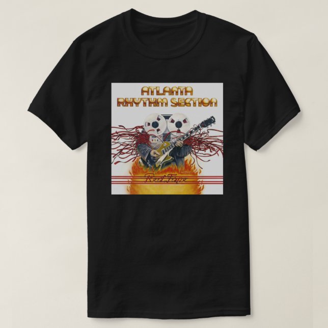 T-Shirt Clássico de Fita Vermelha Seção Rhythm Seç (Frente do Design)
