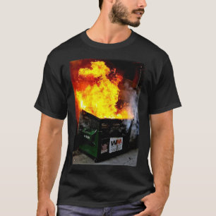 T-Shirt Clássico de Fogo Dumpster