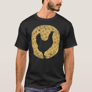 T-Shirt Clássico de Frango e Waffles