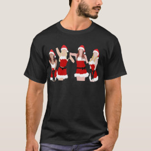 T-Shirt Clássico de Natal das Meninas