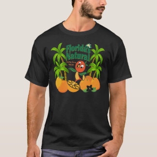 T-Shirt Clássico de Pássaro Laranja