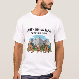 T-Shirt Clássico de Preguiça Divertida para Caminh