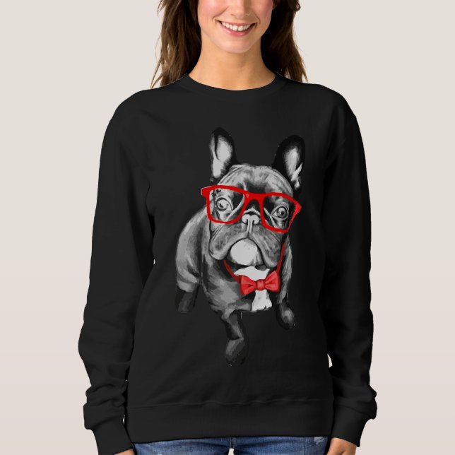 T-Shirt Clássico De Pug Francês 514 (Frente)