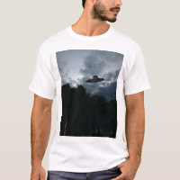 T-Shirt Clássico de Saucer Voador