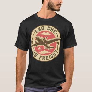 T-Shirt Clássico de Transporte Aéreo de Lao Che