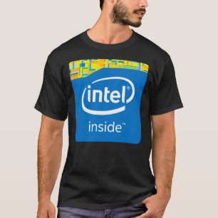 T-Shirt Clássico Dentro da Intel