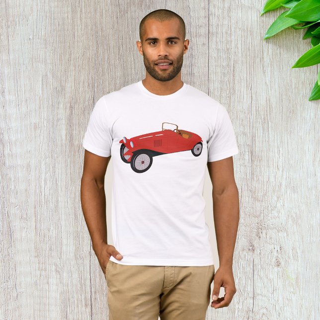 T-Shirt Clássico do Carro Vermelho (Criador carregado)