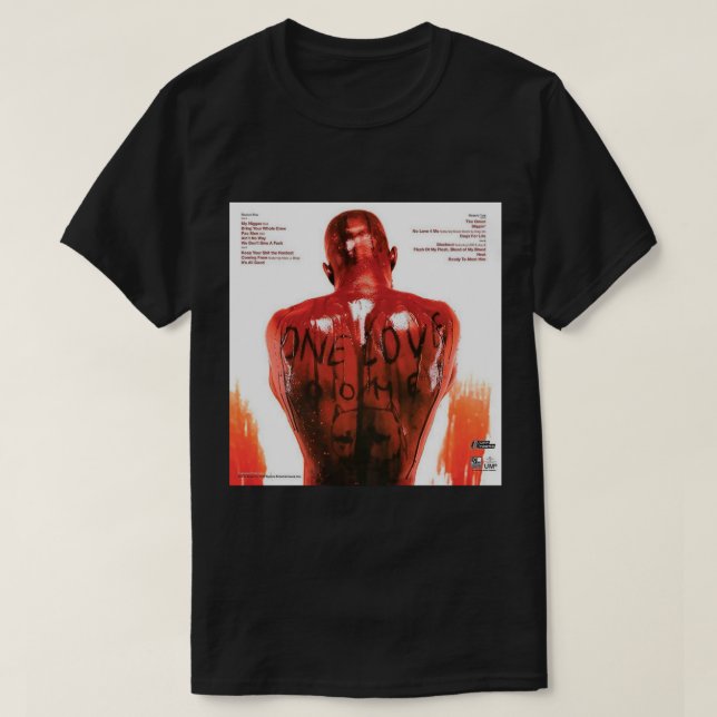 T-Shirt Clássico do Cobrir DMX (Frente do Design)
