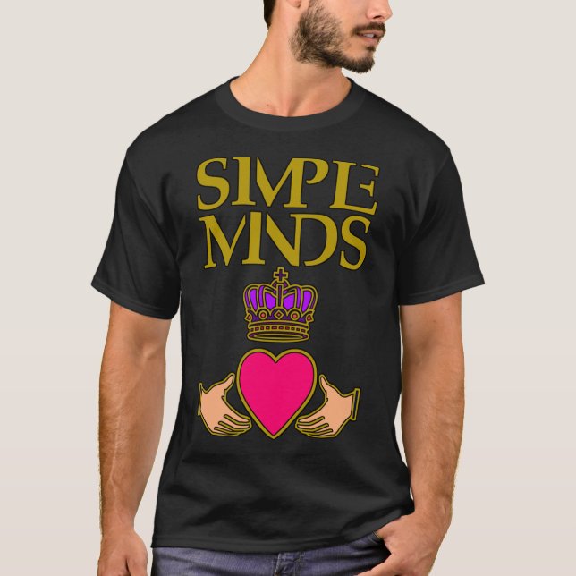 T-Shirt Clássico do Coração Simples (Frente)