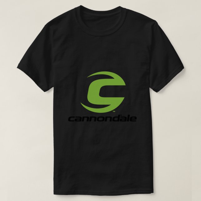 T-Shirt Clássico do LOGOTIPO BICICICCLE-CANNONDALE (Frente do Design)
